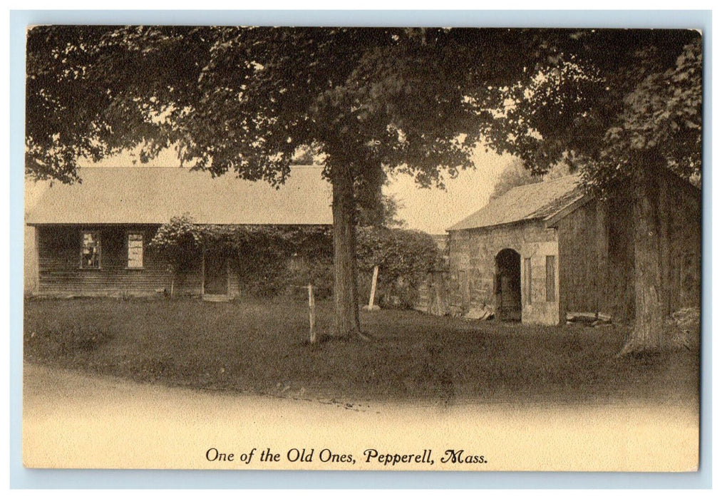 c1920 One of the Old Ones, Pepperell Massachusetts MA Postcard