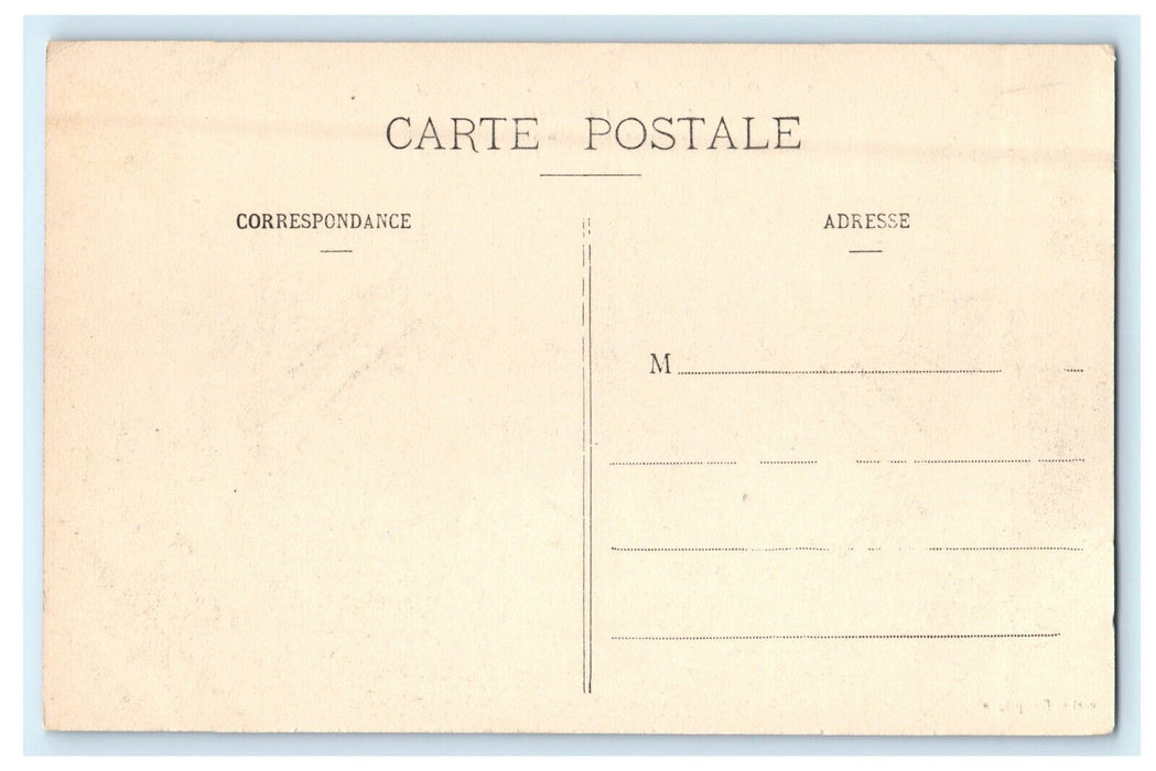 1913 Carnaval de Menton France Parade Carnival Jousting Knights Costume Postcard