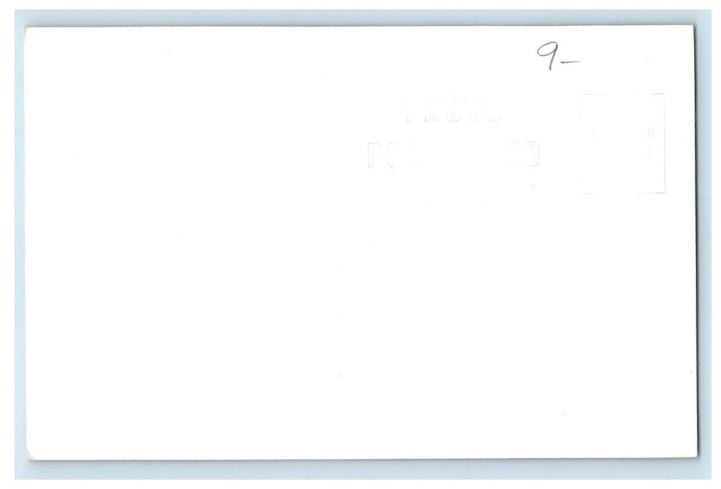 c1940's View Of Shore Path Bar Harbor Maine ME RPPC Photo Antique Postcard