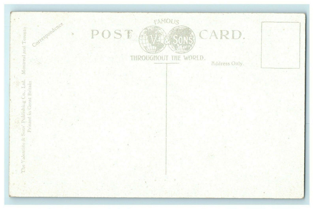 The Bore of Petitcodiac River Moncton New Brunswick Canada Antique Postcard