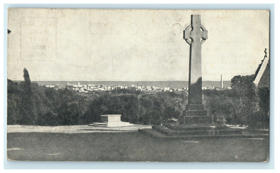 1940 Peace Cross Washington Cathedral Mount Saint Alban DC New York RPO Postcard