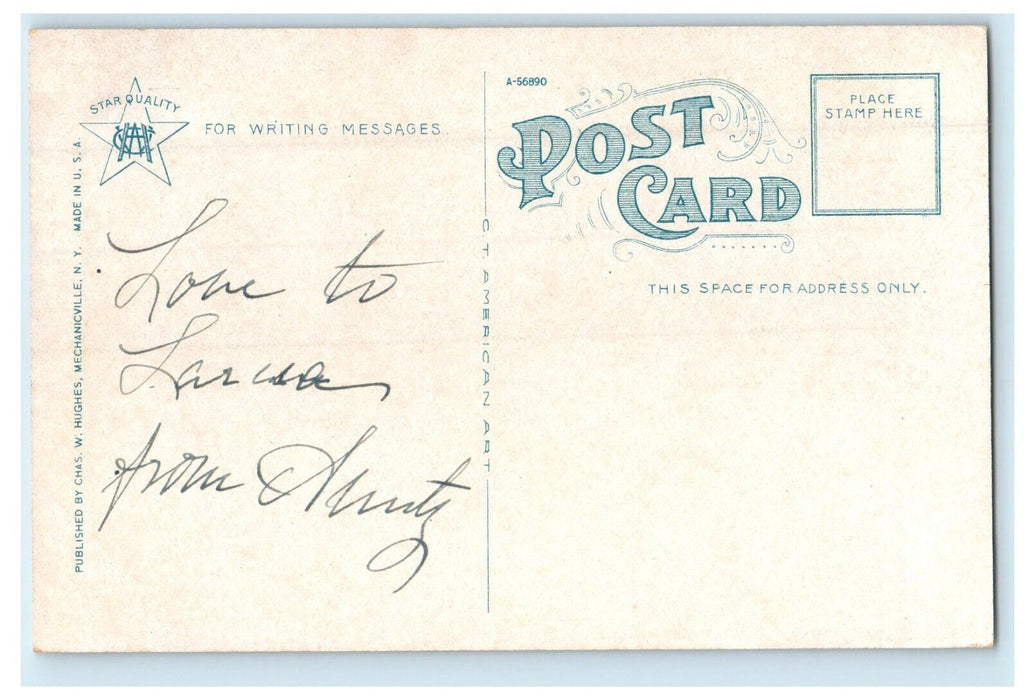 c1920s Alligator Rock, Otis Summit, Catskill Mountain New York NY Postcard