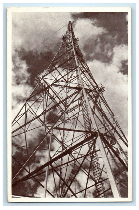 c1950s WLW The Nation's Station, Located 25 Miles from Cincinnati OH Postcard