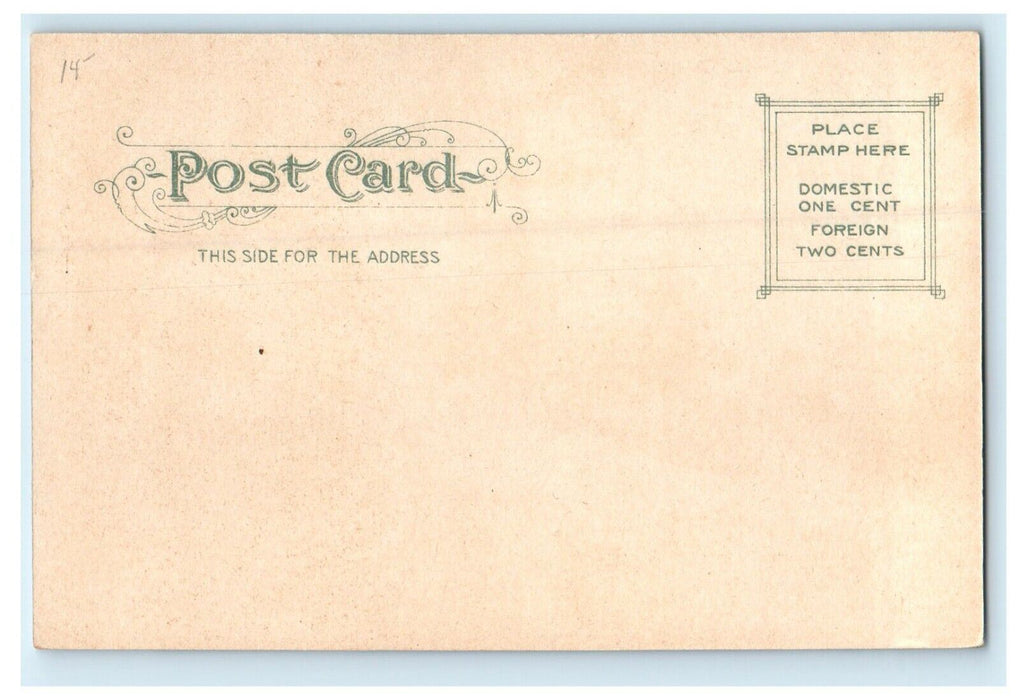 1906 Worcester from the State Mutual Building Massachusetts MA Postcard