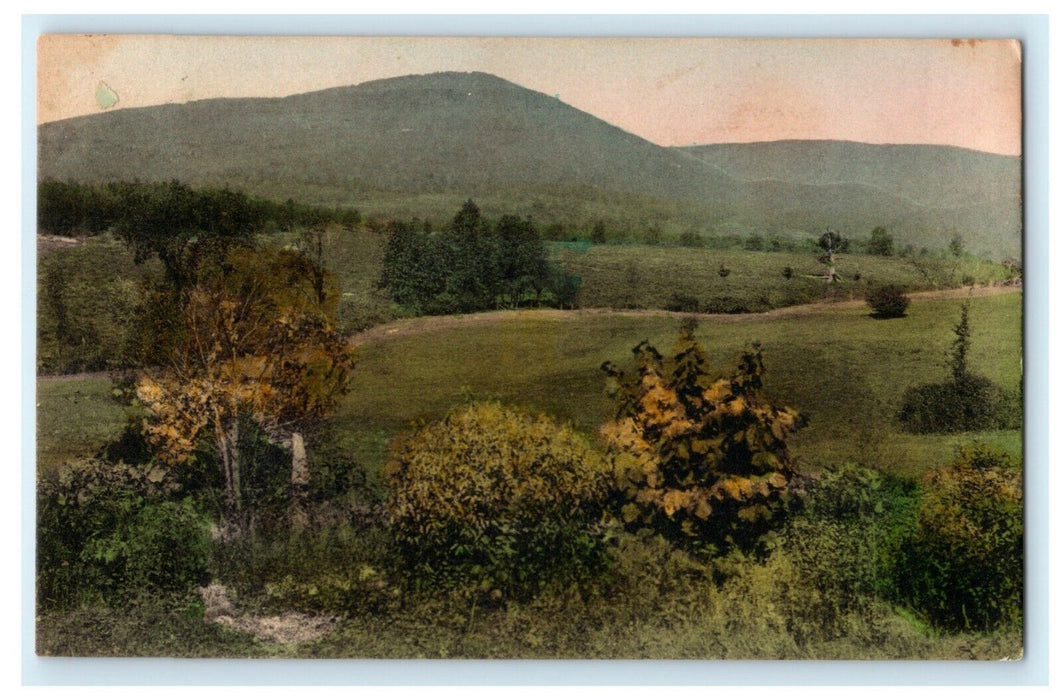 1936 - Mt. Equinox from Allen Highway Manchester Vermont Antique Postcard