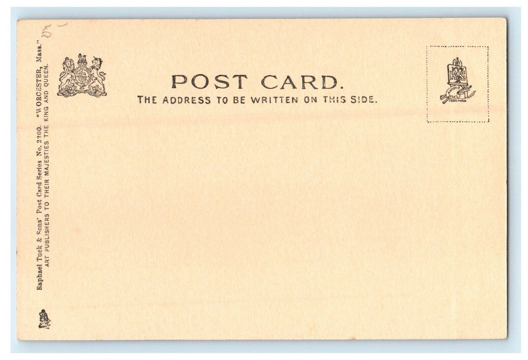 1905 YMCA Building Worcester Massachusetts MA Antique Tuck Postcard