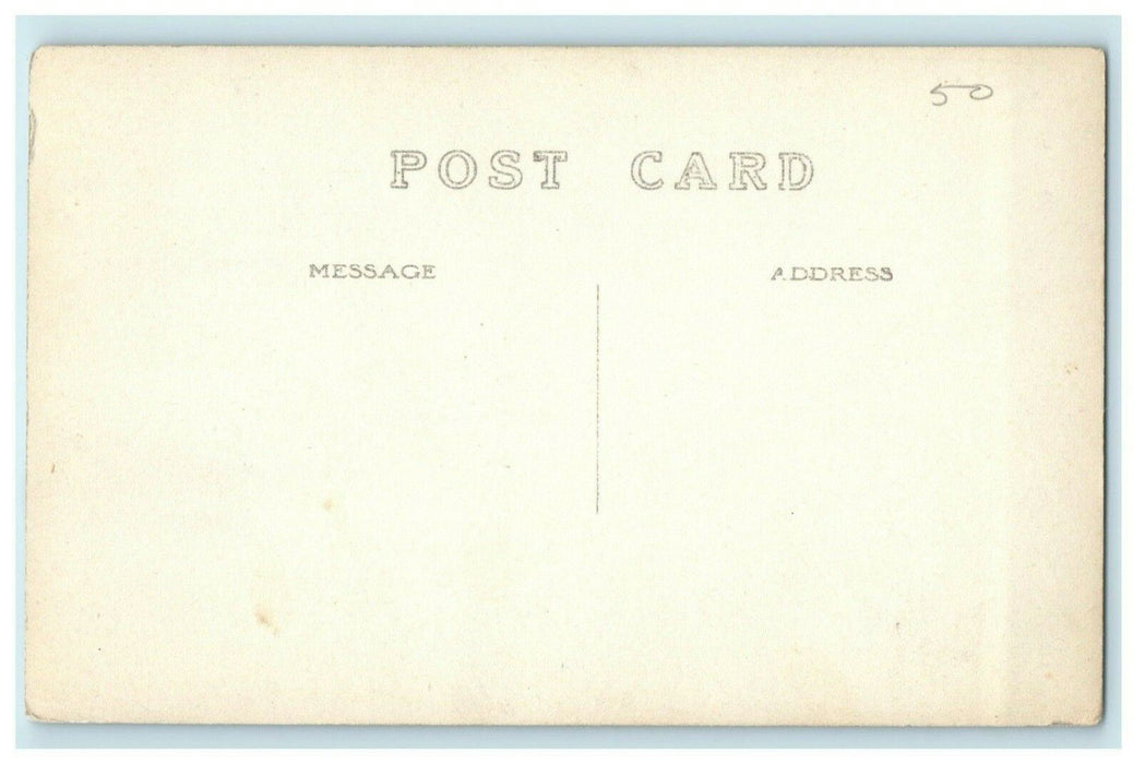 c1910 Lake Bellevue Delta Wisconsin WI RPPC Photo Antique Postcard