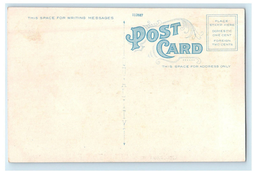 c1920s Cows Scene, Greetings from Lehighton, Pennsylvania PA Unposted Postcard