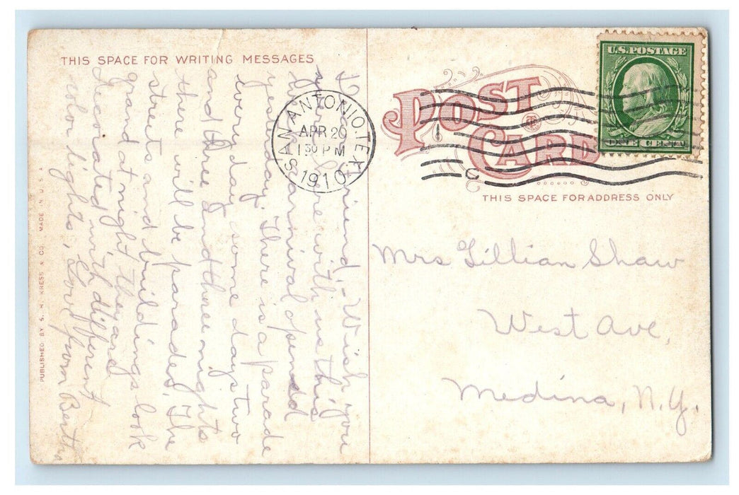 1910 Bathing Pavilions Murdocks And The Breakers Galveston Texas TX Postcard