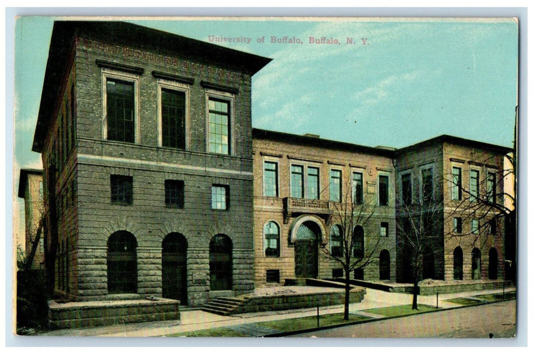 c1910 University of Buffalo Buffalo New York NY Antique Unposted Postcard