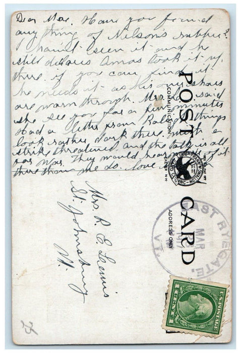 1917 Tip Top House Horse Buggy Mt. Moosilaukee NH, East Ryegate VT Postcard