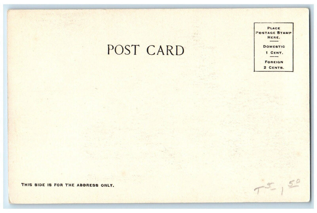 c1905 Greetings From San Antonio Texas TX, Mission San Jose Antique Postcard