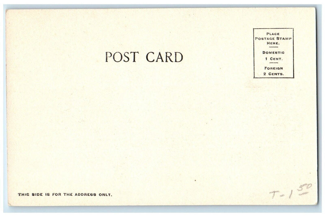 Greetings From San Antonio TX, First Mission Conception La Purissima Postcard