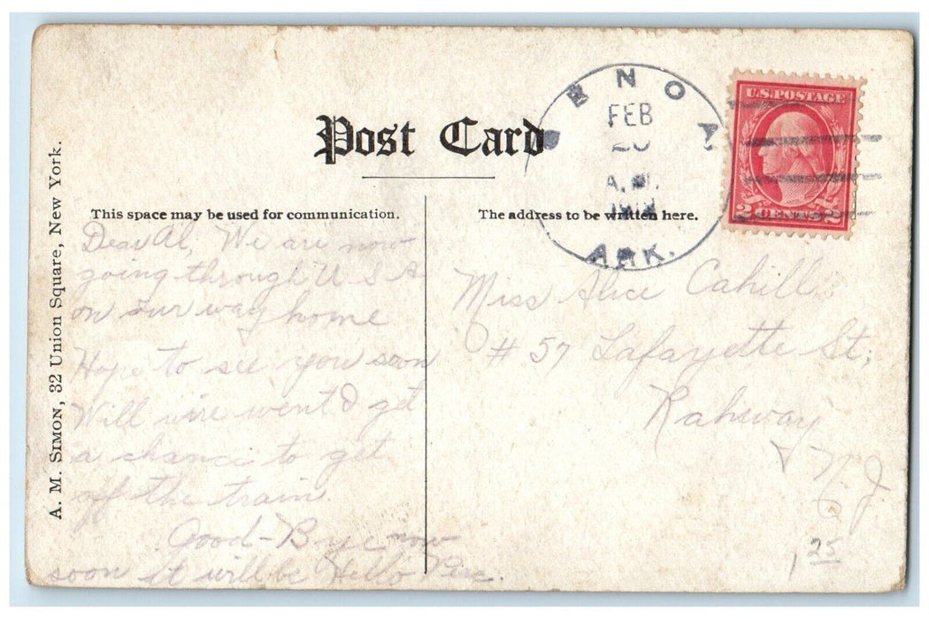 c1910's An Infirmary Building Camp Mac Arthur Waco Texas TX Antique Postcard