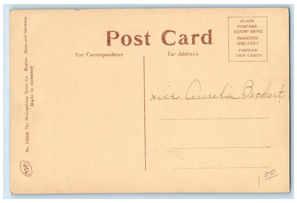 c1910's Ferry Landing & Hotel Jamestown Newport Rhode Island RI Antique Postcard