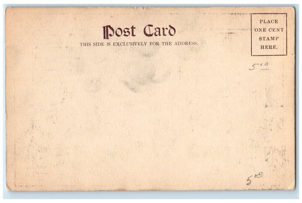 c1905 Building At Navy Yard And Hotel Wentworth Quarters Portsmouth NH Postcard