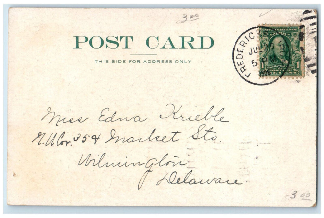 1906 Salem Church Greetings from Spotsylvania County Virginia VA Postcard