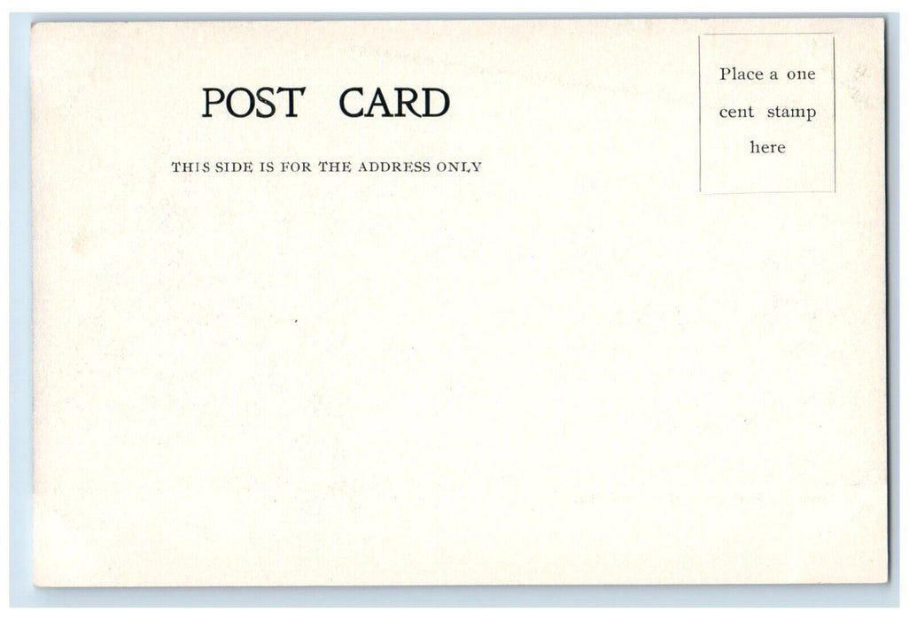 1907 Down The Perkiomen Canoeing Scene Gratersford Pennsylvania PA Postcard