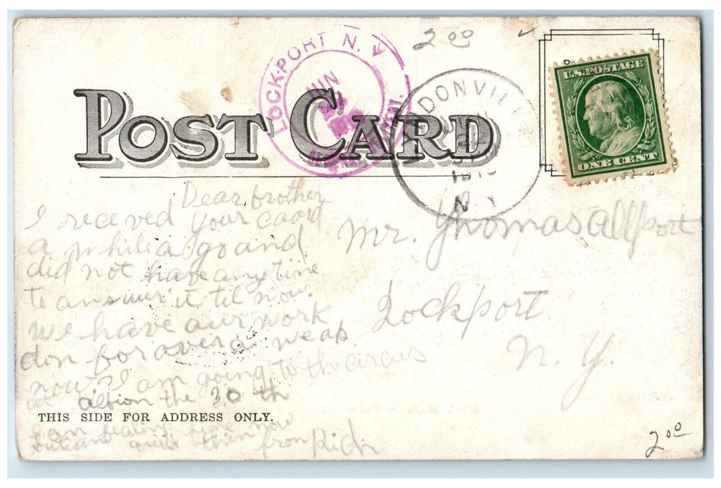 c1905 Mark Hopkins University San Francisco California CA Antique Postcard