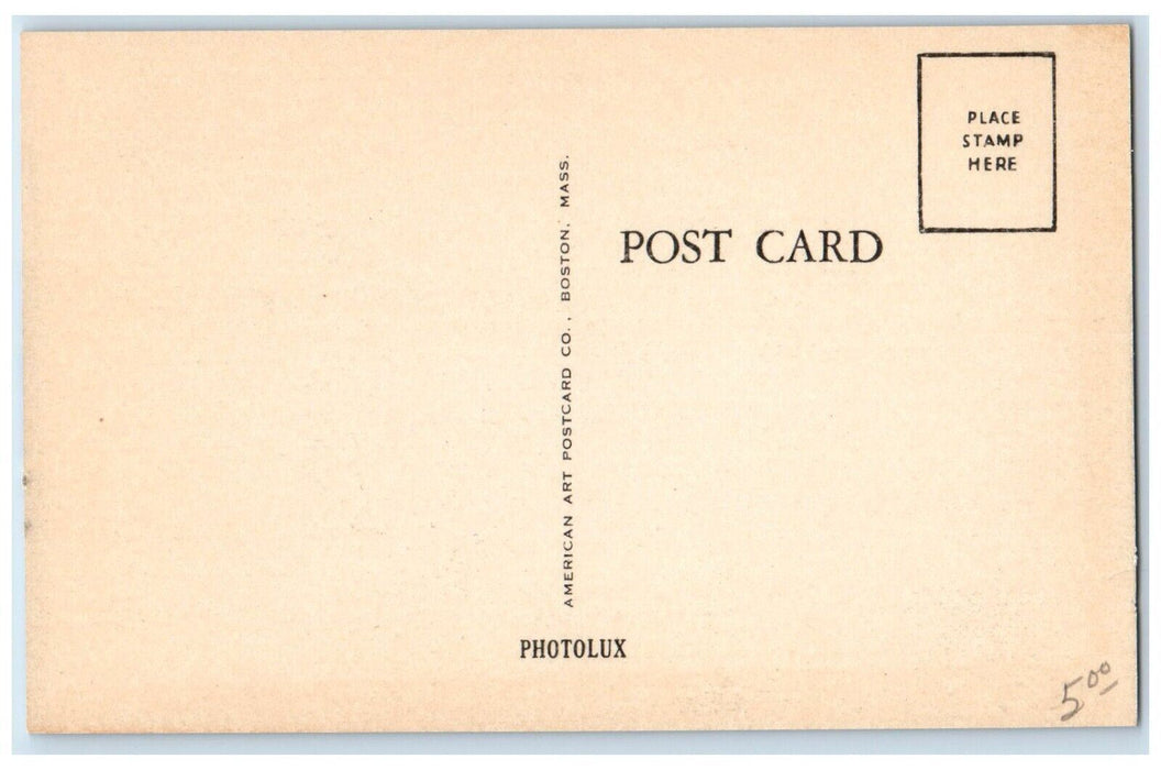 c1930's Boat Yards Wellfeet Cape Cod Massachusetts MA Unposted Vintage Postcard