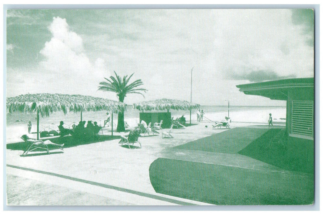 c1950's Flagship Motel Redington Beach St. Petersburg Florida FL Postcard