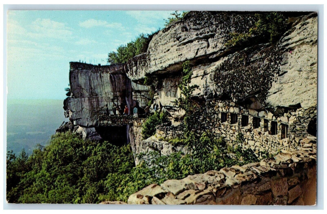 View From Observation Point Rock City Chattanooga Tennessee TN Vintage Postcard