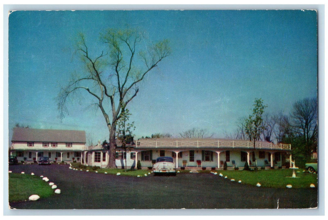 c1950's Pilgrim Motel Route 3 Assinippi Massachusetts MA Antique Postcard