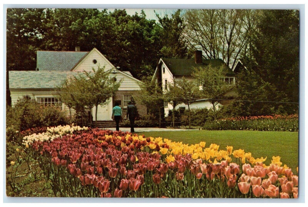 The Fellows Riverside Gardens Mill Creek Park Youngstown Ohio OH Postcard