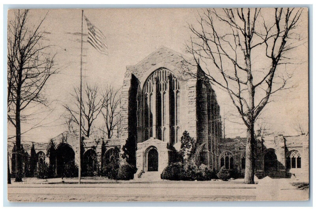 1940 Washington Memorial Chapel Founded W.Herbert Bunk Valley Forge PA Postcard