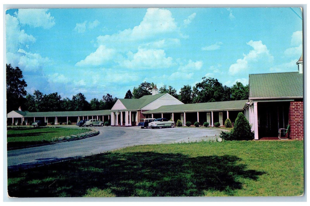 c1960's Andrew Jackson Court Rock Hill South Carolina SC Vintage Postcard