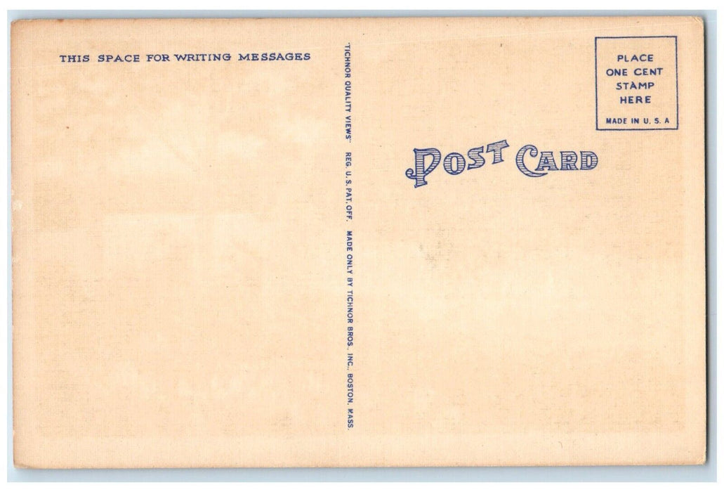 c1930's Greetings From Traverse City Michigan MI, Canoeing Lake View Postcard