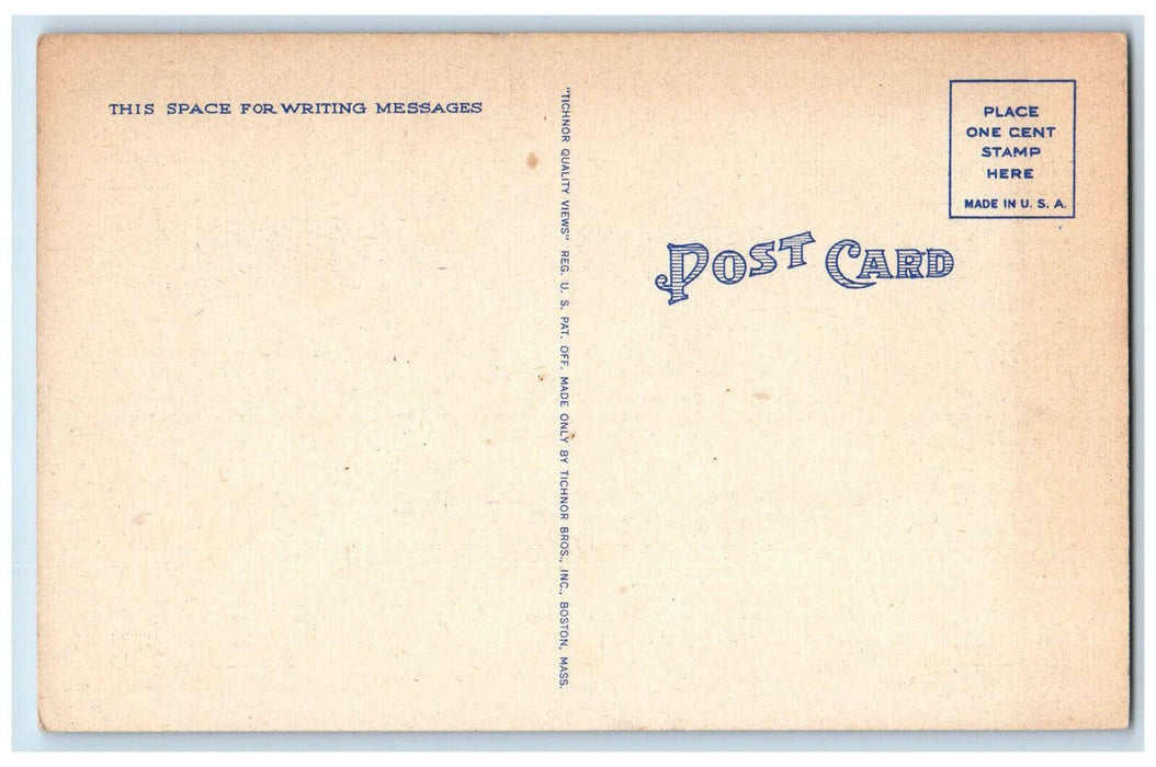 c1940's Garrett Memorial Chapel Finger Lakes Bluff Point New York NY Postcard