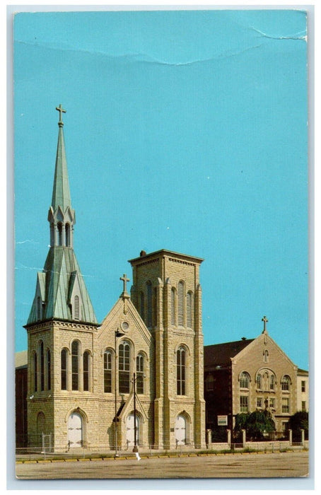 c1960 Christ Church Cathedral South Second Street Louisville Kentucky Postcard