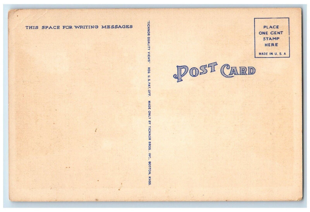 c1930's Greetings From Traverse City Michigan MI, Canoeing Scene Postcard