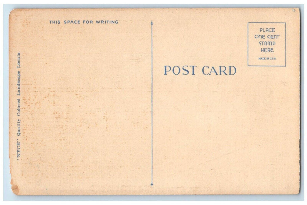 c1910's Greetings From Noblesville Indiana IN, Cows Scene Unposted Postcard