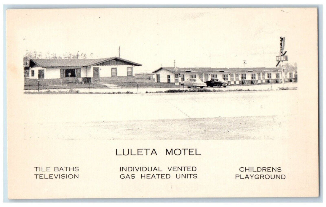 c1910's Luleta Motel Cars Hudson Colorado CO Unposted Antique Postcard