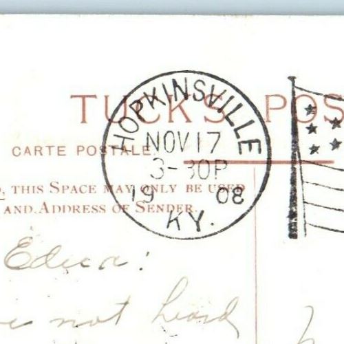 1908 Tuck's Oilette Sailor Boat Laddie J Howard Payne Signed Postcard