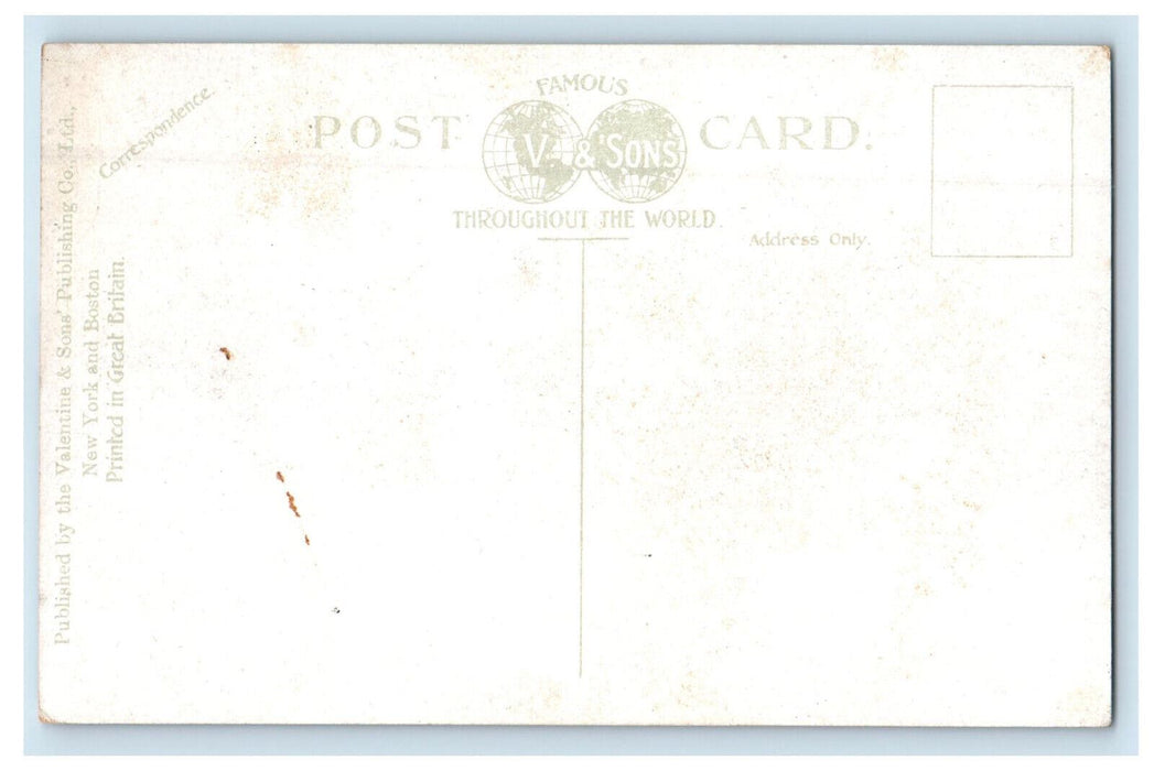 c1910 Motor Boat Landing at "The Willows" Salem Massachusetts MA Postcard