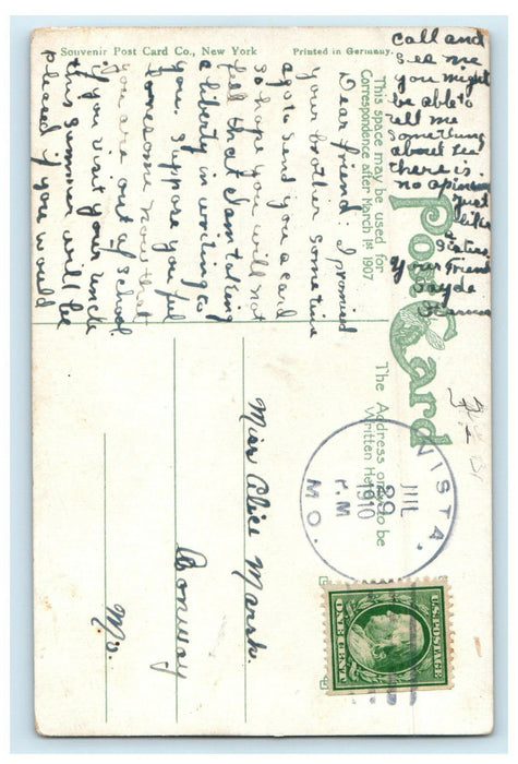 1910 Collingwood Avenue Presbyterian Church, Toledo Ohio OH Postcard