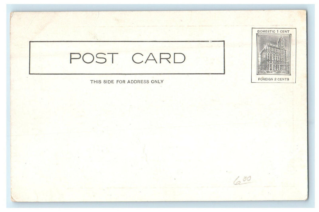 1907 David Warfield in a Scene from The Music Master Advertising Postcard