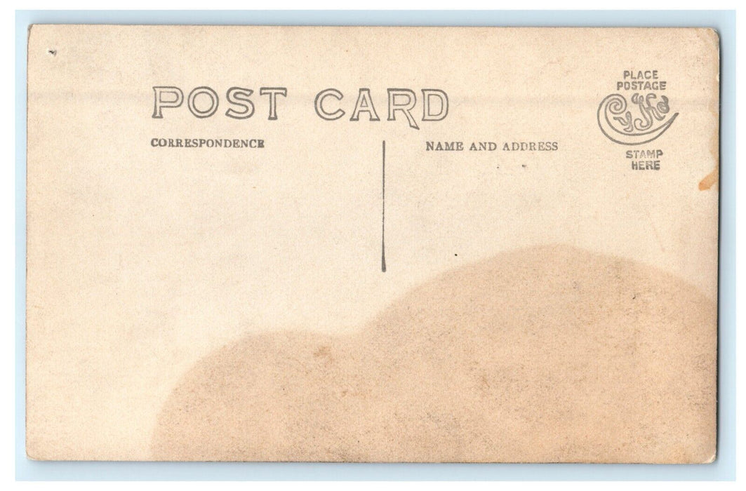 c1910 Elite Theatre 215 S. Main Street Pratt Kansas KS RPPC Photo Postcard