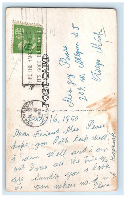 1950 The Pantry 718 Garden Street Park Ridge Illinois IL Posted Vintage Postcard