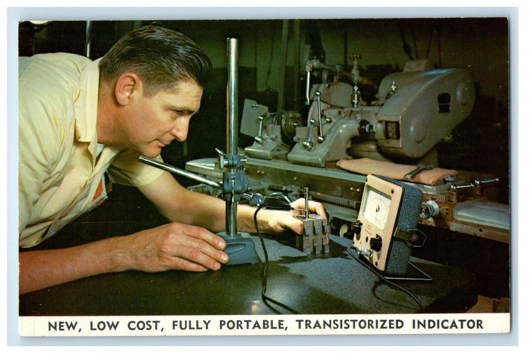 c1950s Transistorized Indicator, Airborne Instruments Laboratory NY Postcard