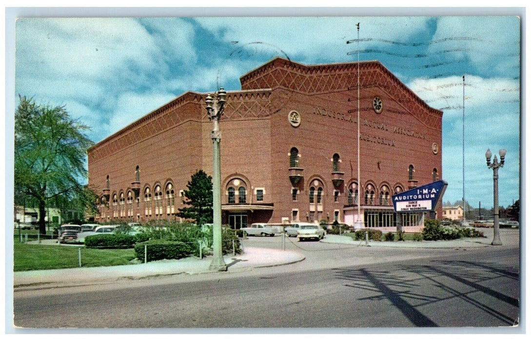 c1960's Industrial Mutual Association Auditorium Flint Michigan MI Postcard