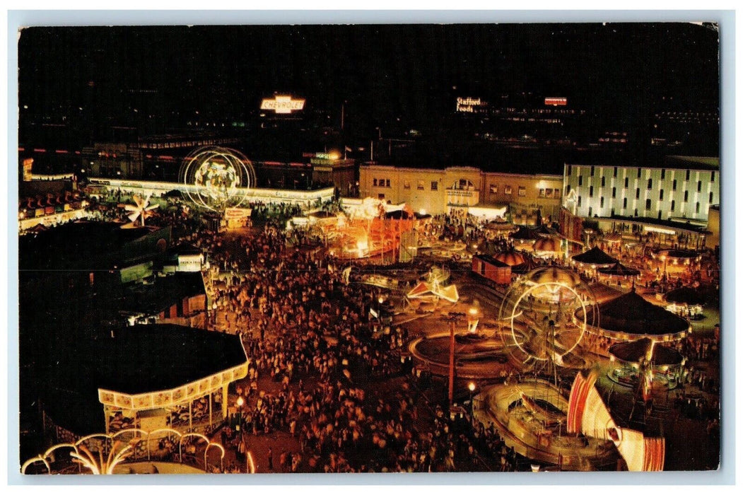 1966 The Canadian National Exhibition Toronto Ontario Canada Postcard