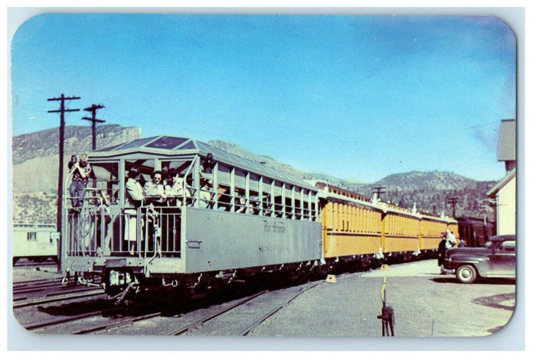 Silver Vista Emma Sweeney Train D. & R. G. Railroad Southwestern CO Postcard