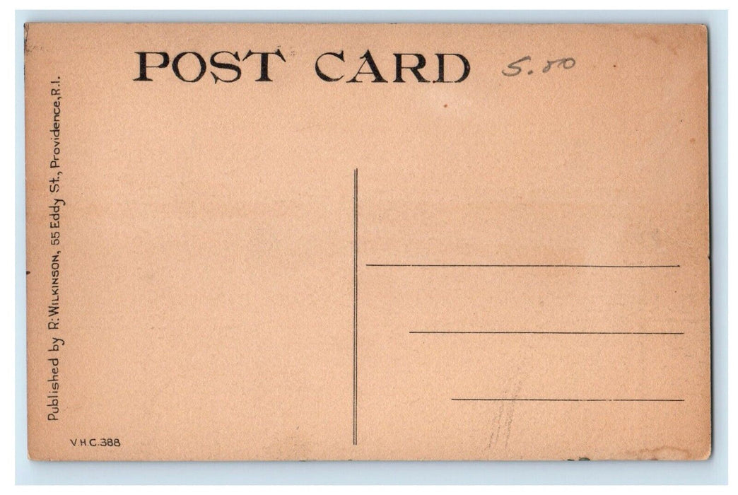 c1910's The New Bridge Fall River Massachusetts MA Unposted Antique Postcard