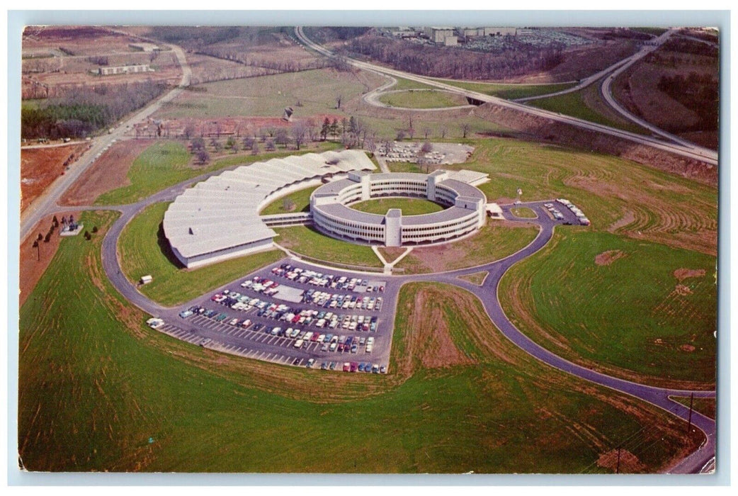 1962 Aerial View of New National Offices of American Baptist Church Postcard