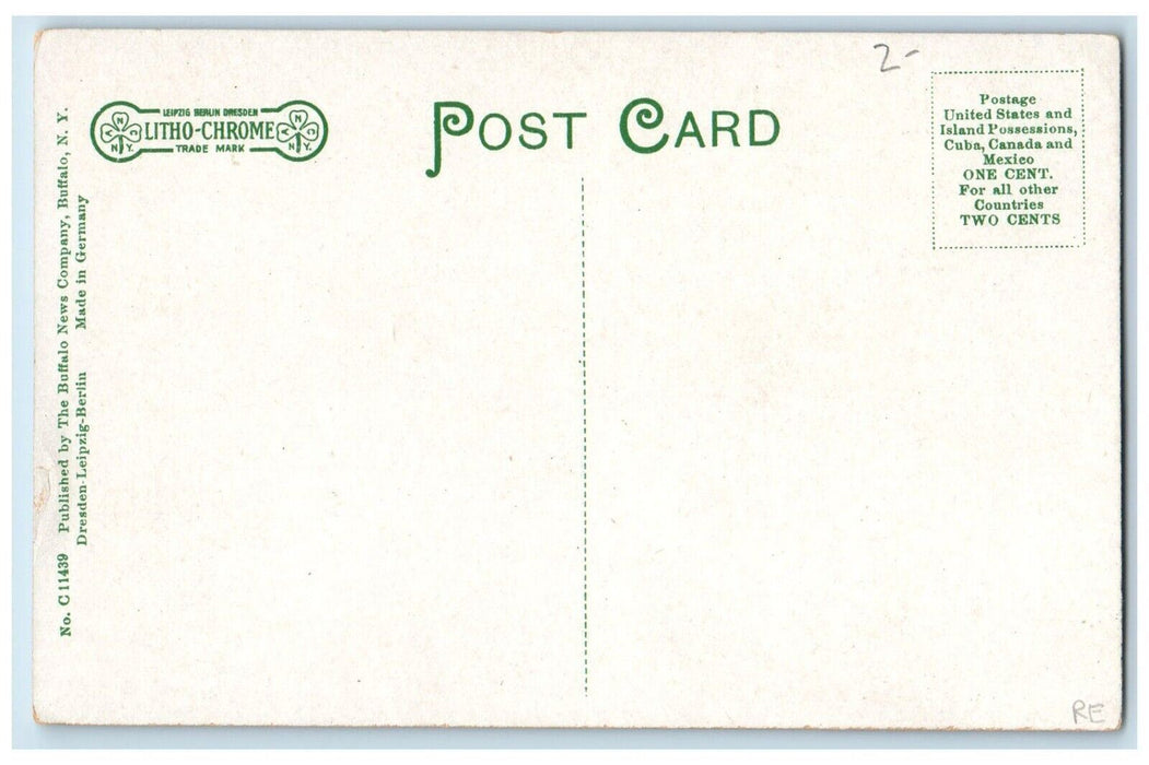 c1910 Swedish Bethany Lutheran Church Erie Pennsylvania PA Postcard