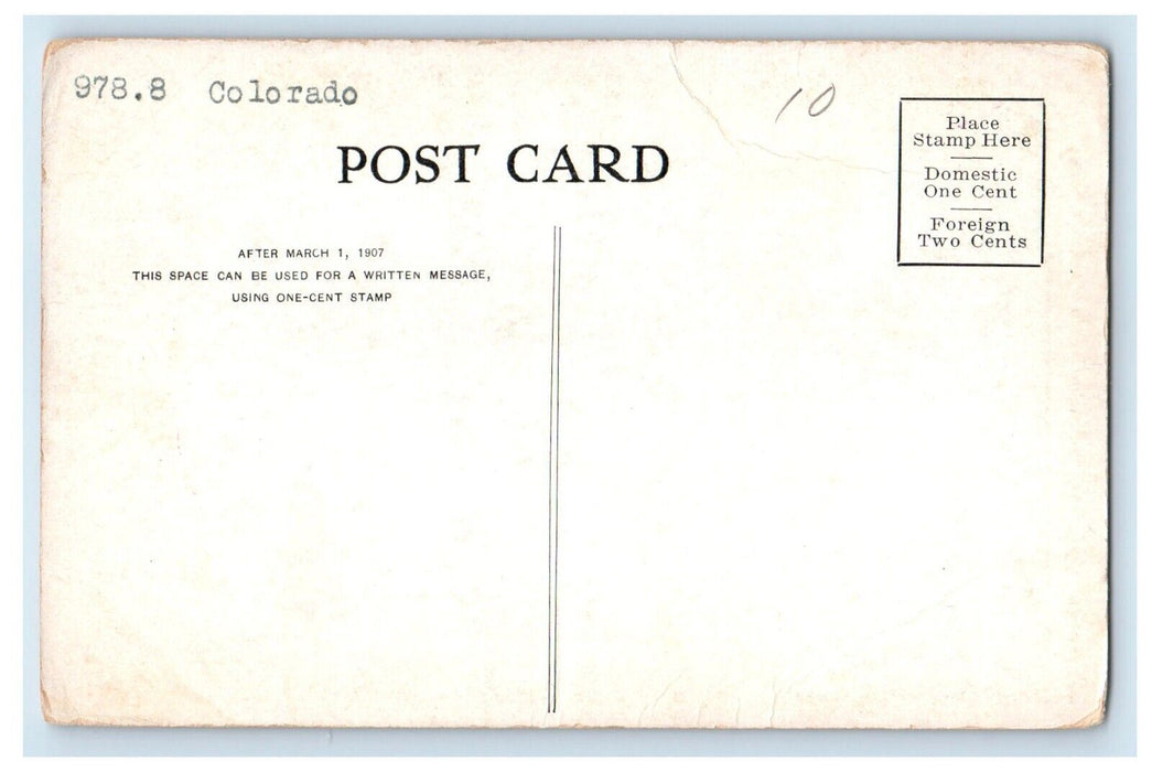 c1910's Pillars Of Hercules South Cheyenne Canon Colorado CO Antique Postcard